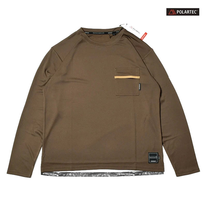 MMA Pocket Long Tee POLARTEC® version (Olive)