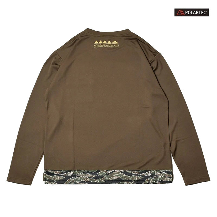 MMA Pocket Long Tee POLARTEC® version (Olive)