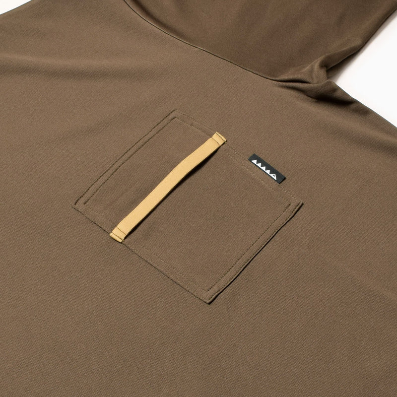 MMA Pocket Long Tee POLARTEC® version (Olive)