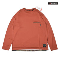 MMA Pocket Long Tee POLARTEC® version (Terracotta)