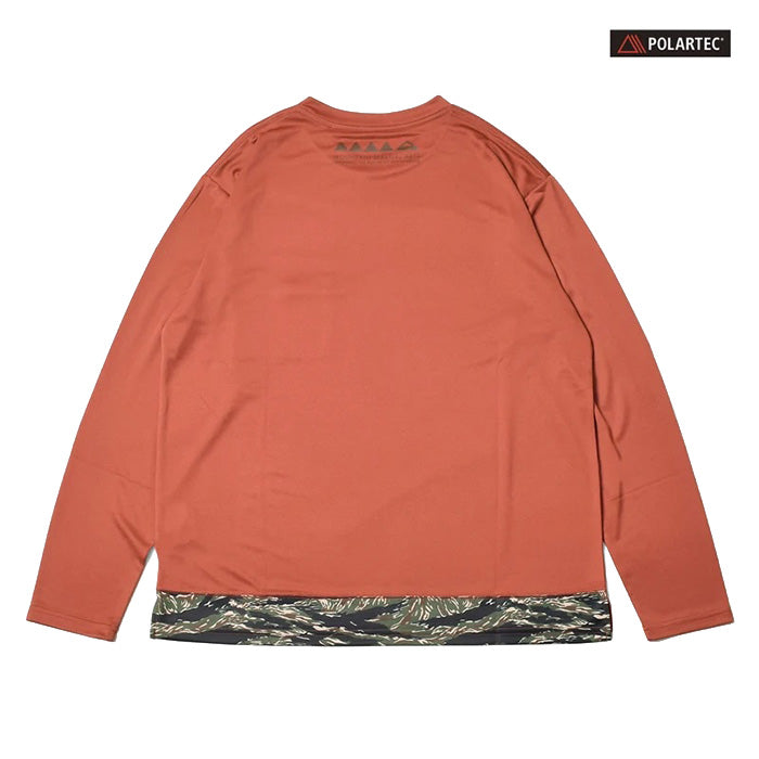 MMA Pocket Long Tee POLARTEC® version (Terracotta)