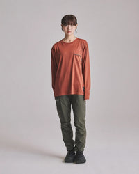 MMA Pocket Long Tee POLARTEC® version (Terracotta)
