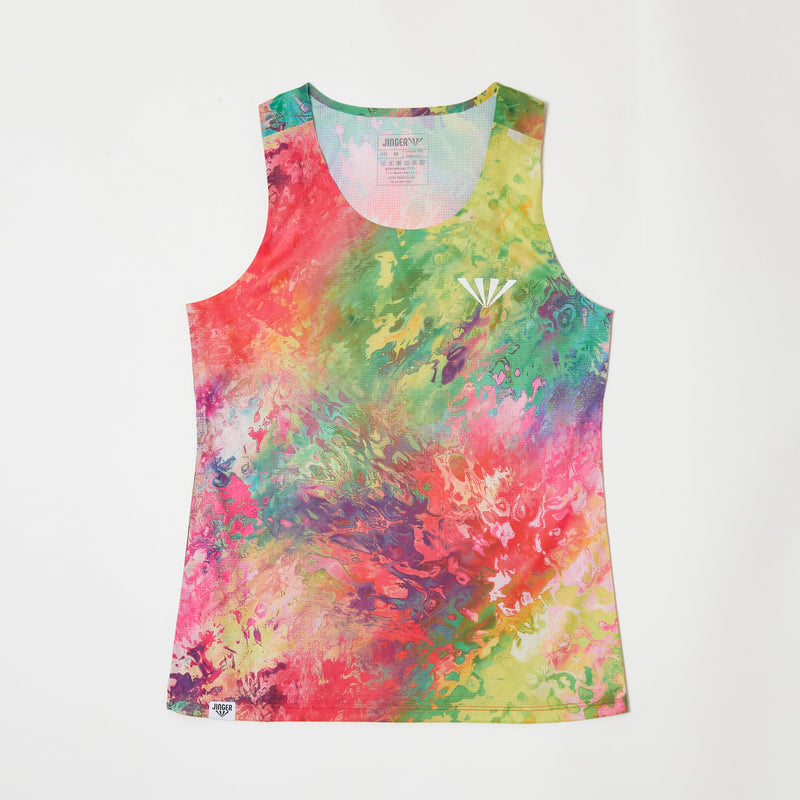 【JINGER】ウィメンズ　ランニングタンクトップ【JF-4029/RED】