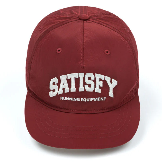 FliteSilk™ 5‑Panel Pinch Cap Burgundy