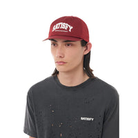 FliteSilk™ 5‑Panel Pinch Cap Burgundy
