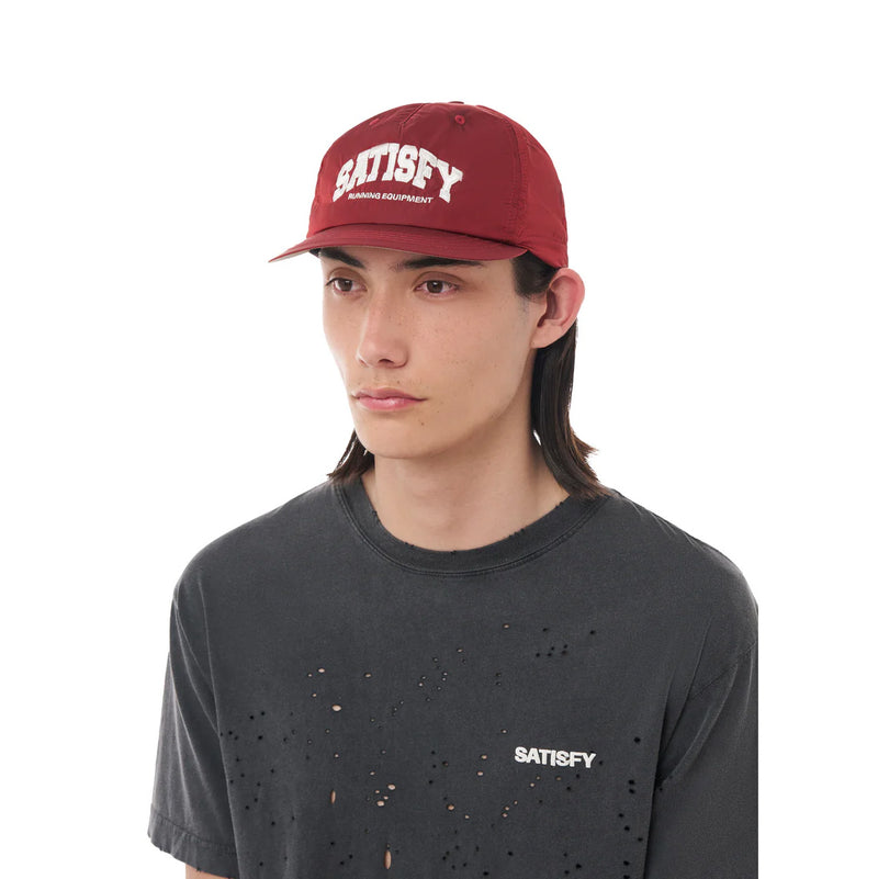 FliteSilk™ 5‑Panel Pinch Cap Burgundy
