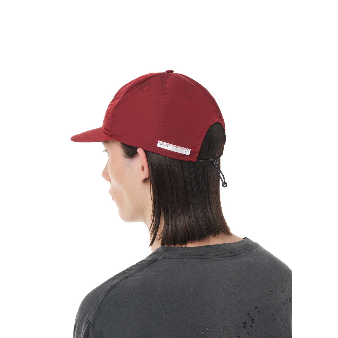 FliteSilk™ 5‑Panel Pinch Cap Burgundy
