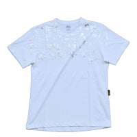 SILVER HAKU PRINT HAND LOGO T-SHIRT