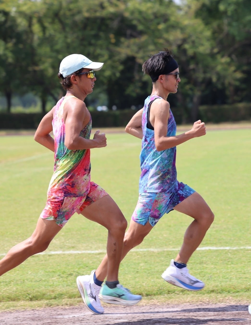 【JINGER】メンズ　シームレスランニングタンクトップ【JM-4029/RED】