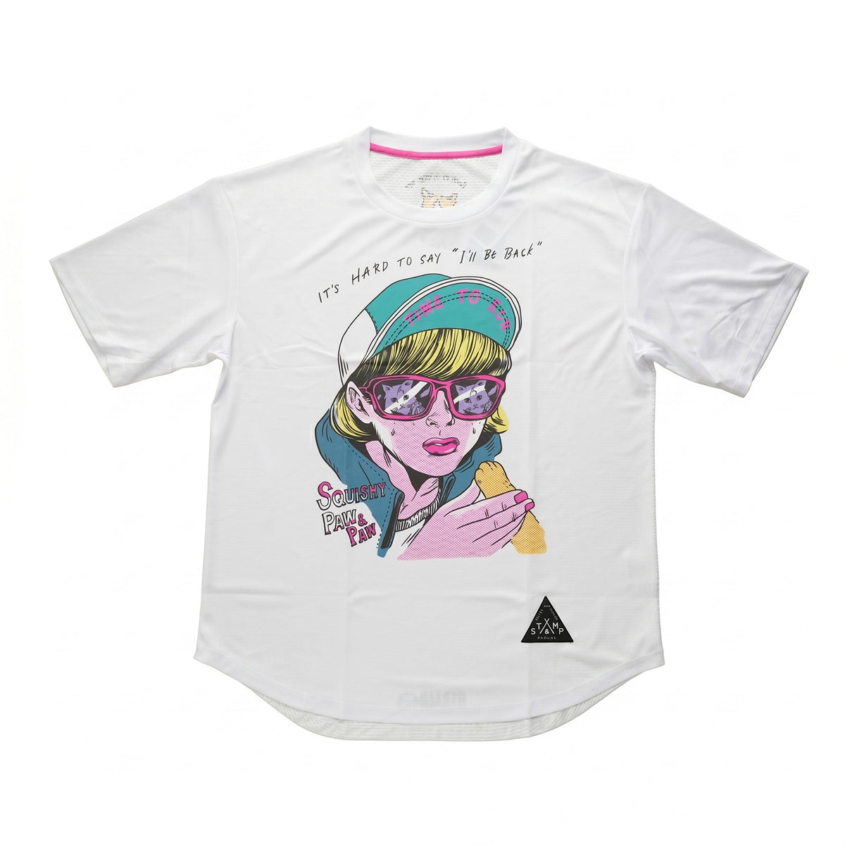 STAMP WIDE TEE (Hard To Say “ I’ ll Be Back.”)