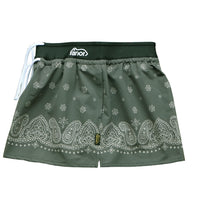LAYRED PANEL SKIRT OLIVE