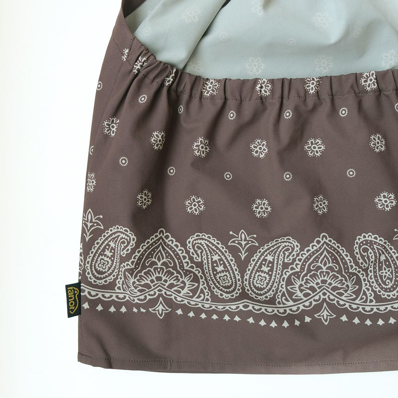 PANEL HALTER NECK BROWN
