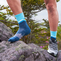 TRAIL MAX CUSHION MINI CREW - mountain high blue