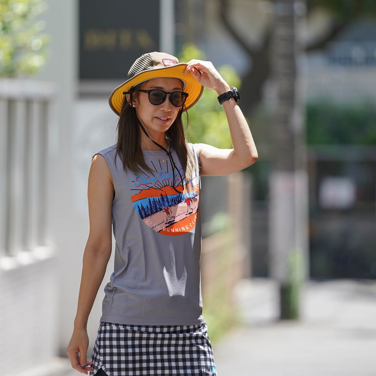 STAMP GRAPHIC TANK (STAMP TRAIL RUNNING CLUB)