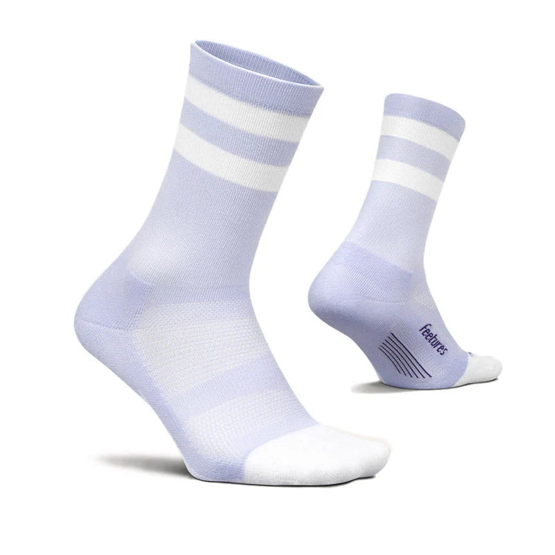 ELITE LIGHT CUSHION MINI CREW - lilac high top stripe