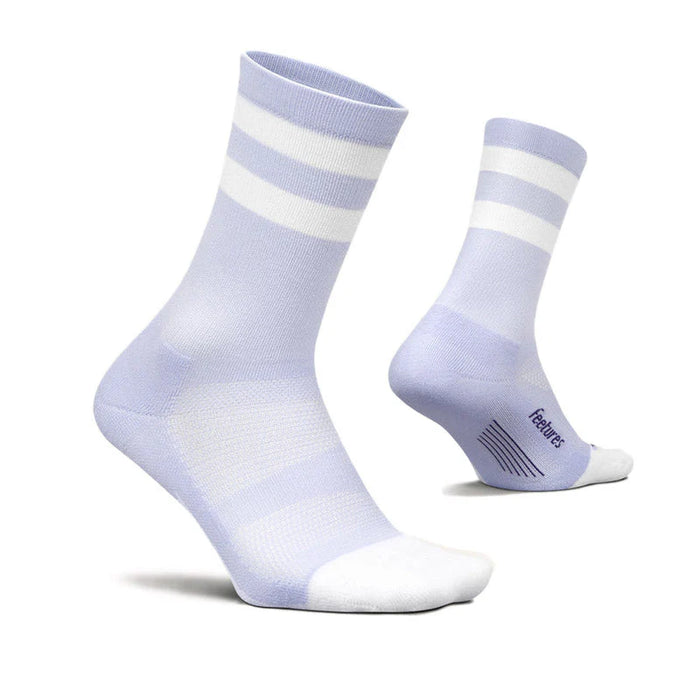 ELITE LIGHT CUSHION MINI CREW - lilac high top stripe