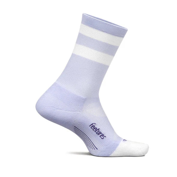ELITE LIGHT CUSHION MINI CREW - lilac high top stripe