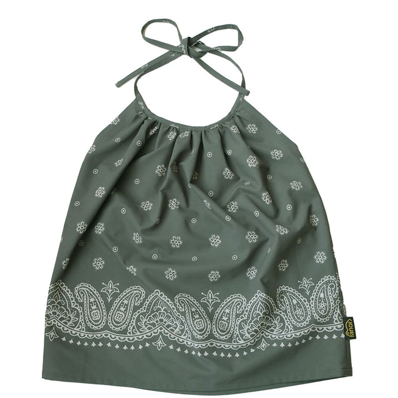 PANEL HALTER NECK OLIVE