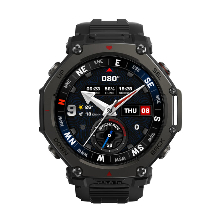Amazfit T-Rex 3 Pro 48mm タクティカルブラック