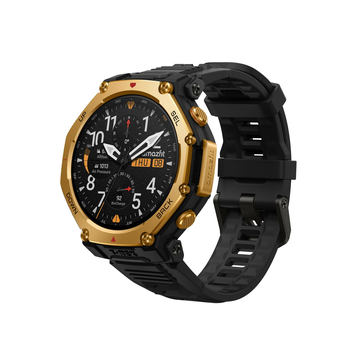 Amazfit T-Rex 3 Pro 48mm ブラックゴールド