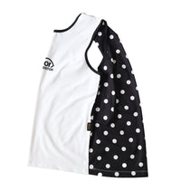 DOTS NOSLEEVE WHITE