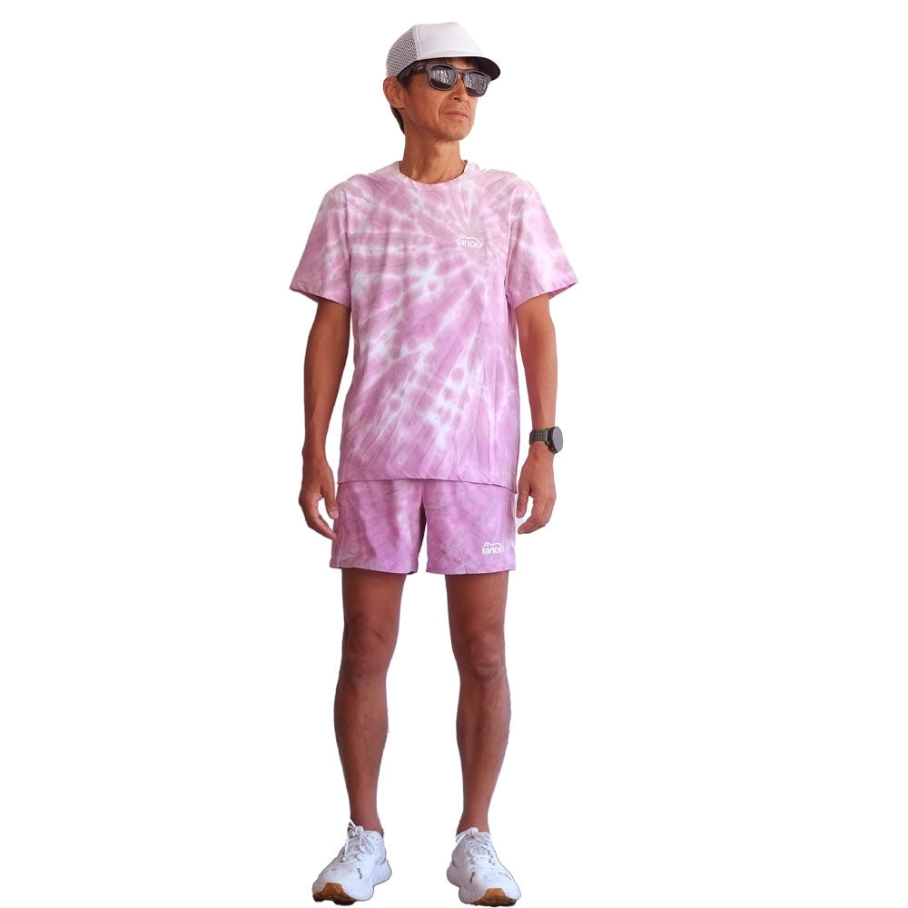 TIE DEYING T-SHIRT PINK