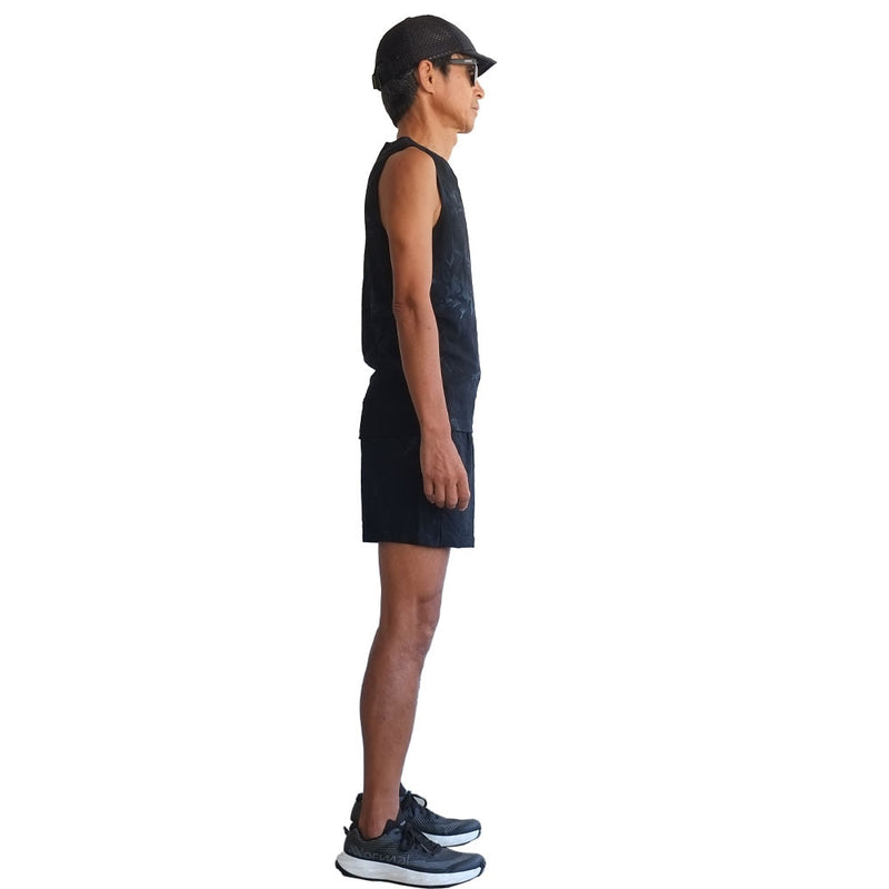 TIE DEYING NOSLEEVE　BLACK