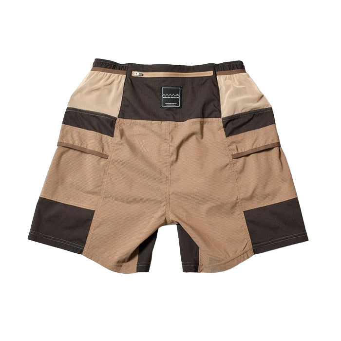 MMA Primeflex® DotAir® 7-pockets Run Shorts (Beige)