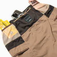 MMA Primeflex® DotAir® 7-pockets Run Shorts (Beige)