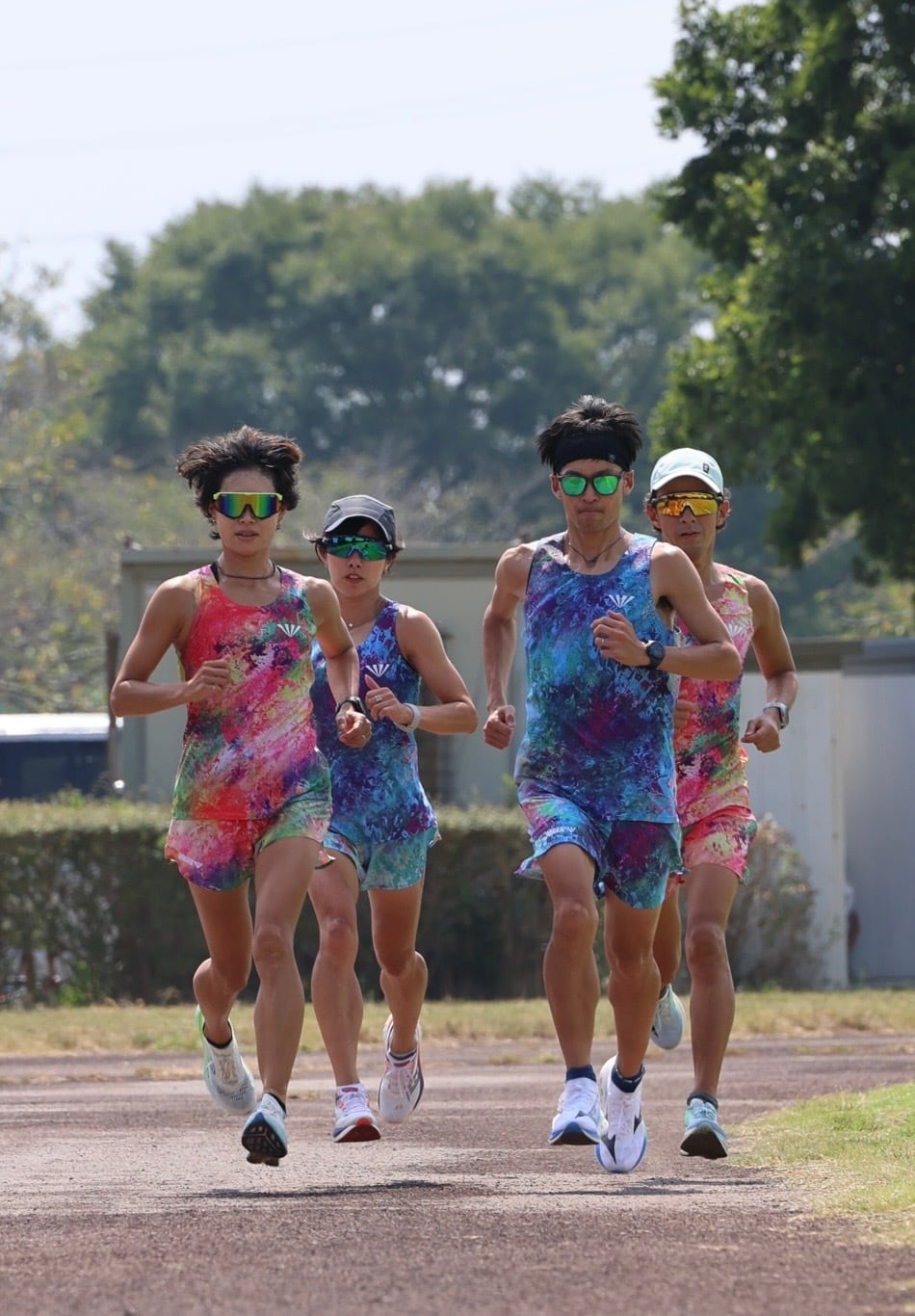 【JINGER】ウィメンズ　ランニングタンクトップ【JF-4029/RED】