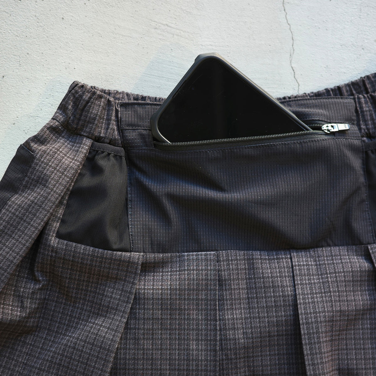 GUNCLUB DOCKING RUN SKIRTBROWN