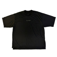 AXIO WOOL MOCK TEE　BLACK