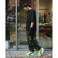 AXIO WOOL MOCK TEE　BLACK