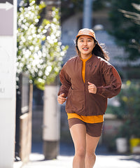 Sato Wind Blouson: Cappuccino
