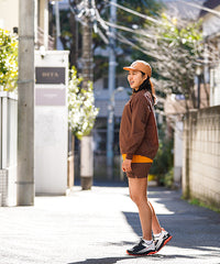 Sato Wind Blouson: Cappuccino