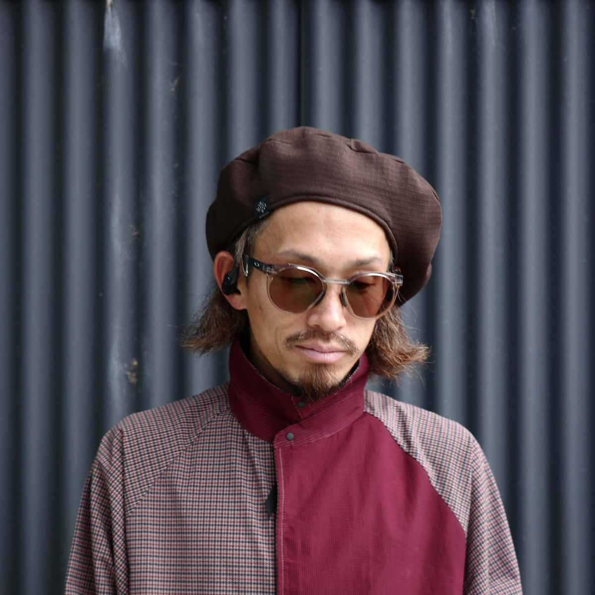 FLEECE TECH BERET BROWN