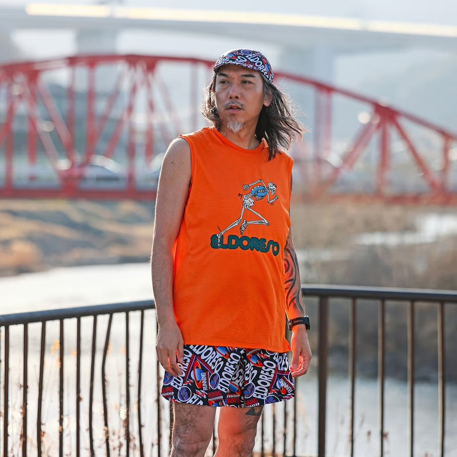 Boneman Sleeveless(Orange) E1225116