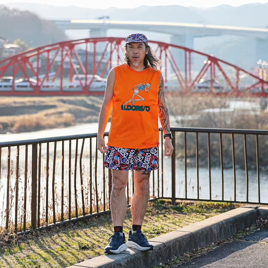 Boneman Sleeveless(Orange) E1225116