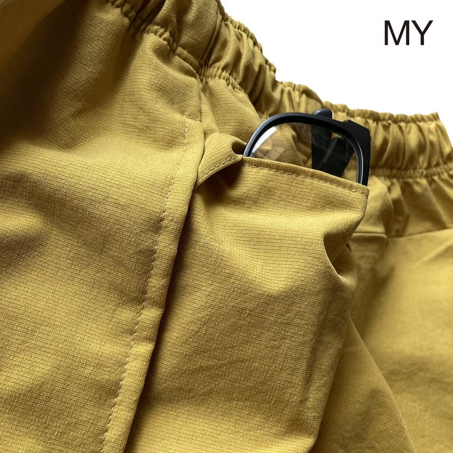 F&M ACTIVE SHORTS 06 - マスタードイエロー