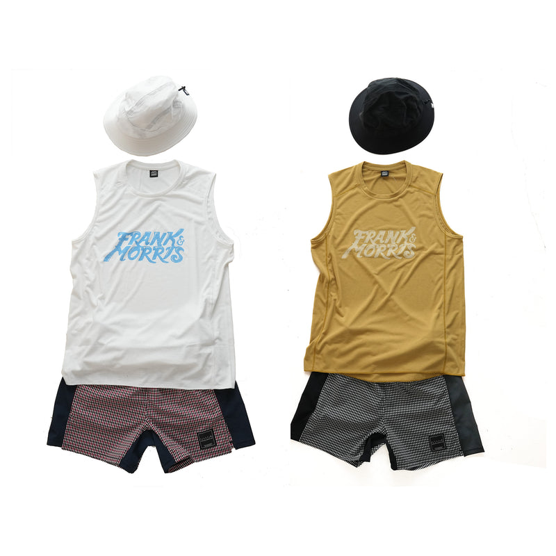F&M LOGO SLEEVELESS　WH