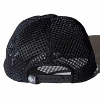 Jump Around Cap -Black　メンズレディースランニングキャップ