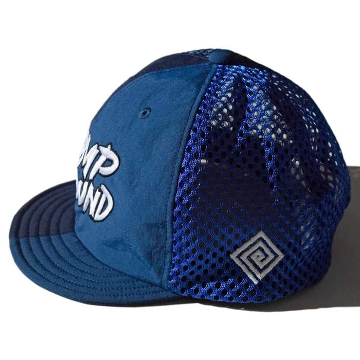 Jump Around Cap - Navy メンズレディースランニングキャップ