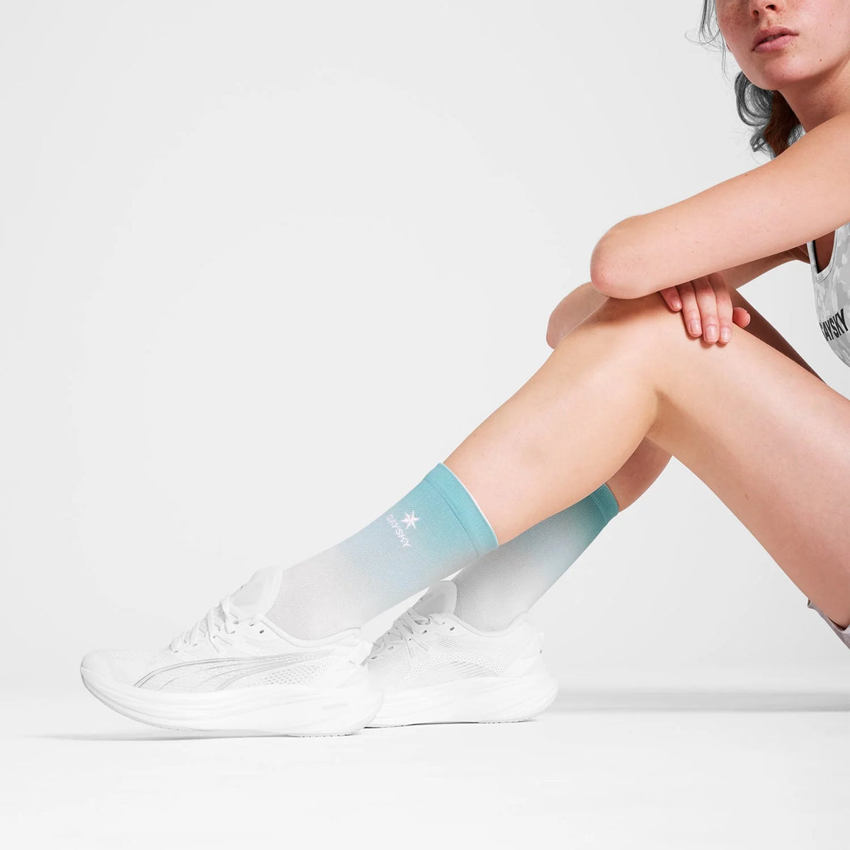 ソックス OUASO201c1023 Combat High Socks - Blue Aop [ユニセックス]