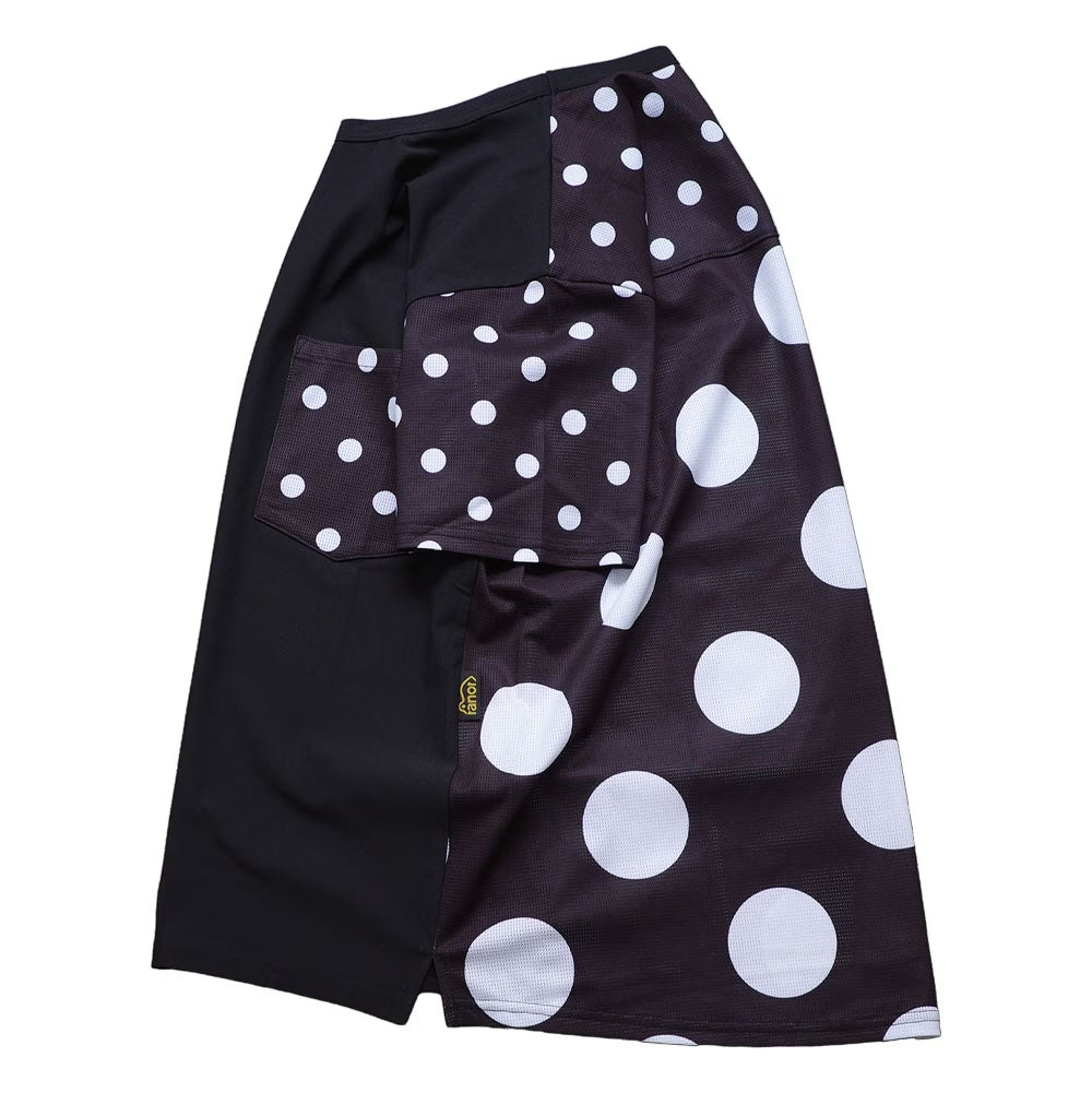 DOT T-SHIRT - BLACK×BLACK -