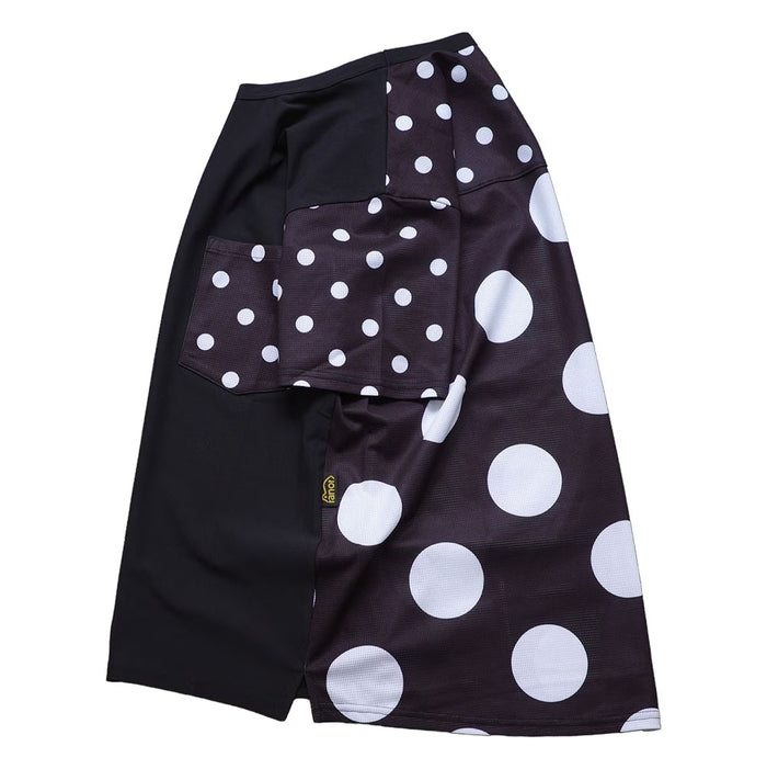 DOT T-SHIRT - BLACK×BLACK -