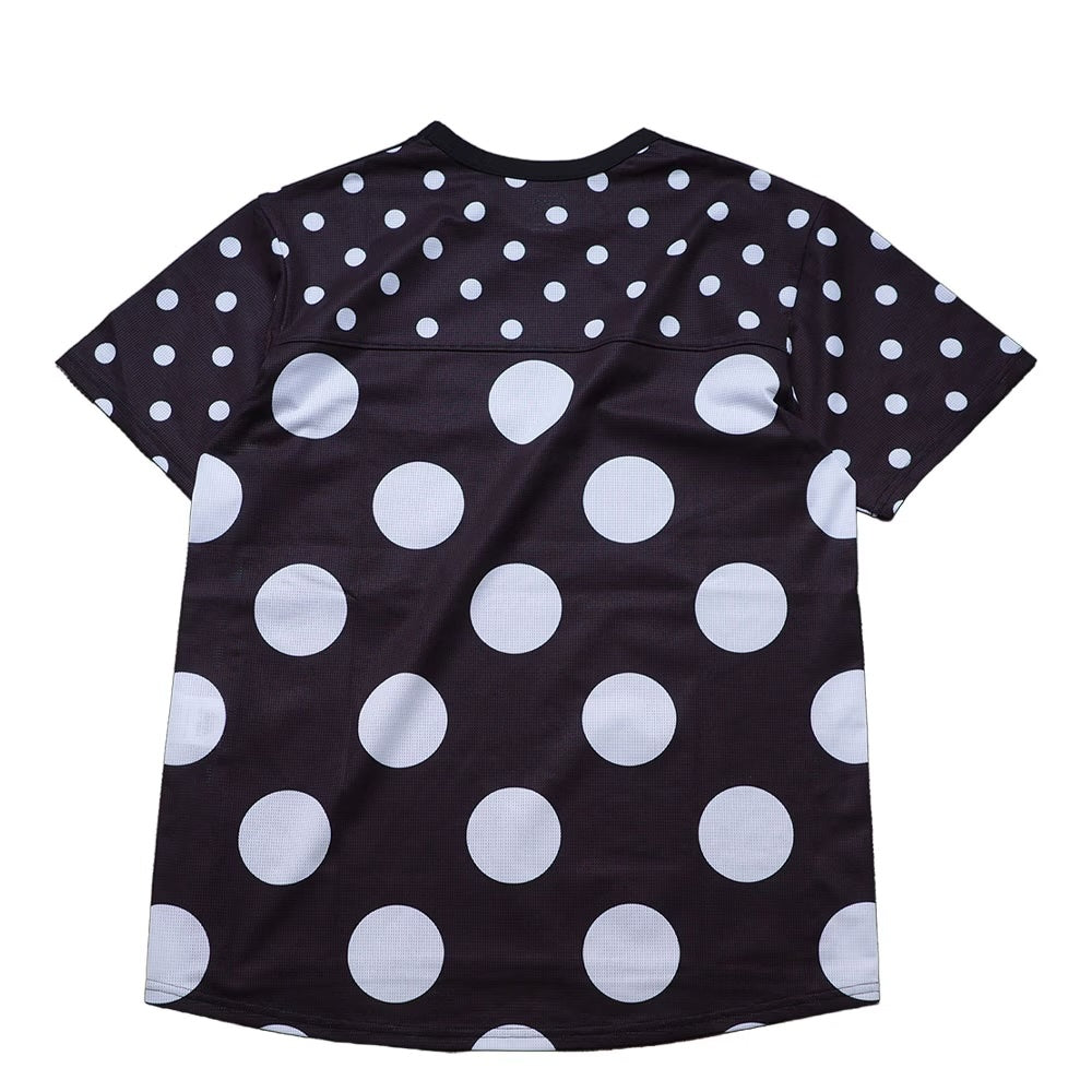 DOT T-SHIRT - BLACK×BLACK -