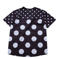 DOT T-SHIRT - BLACK×BLACK -