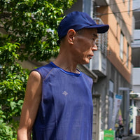 DENIM FRENCH SLEEVE TEE  INDIGO