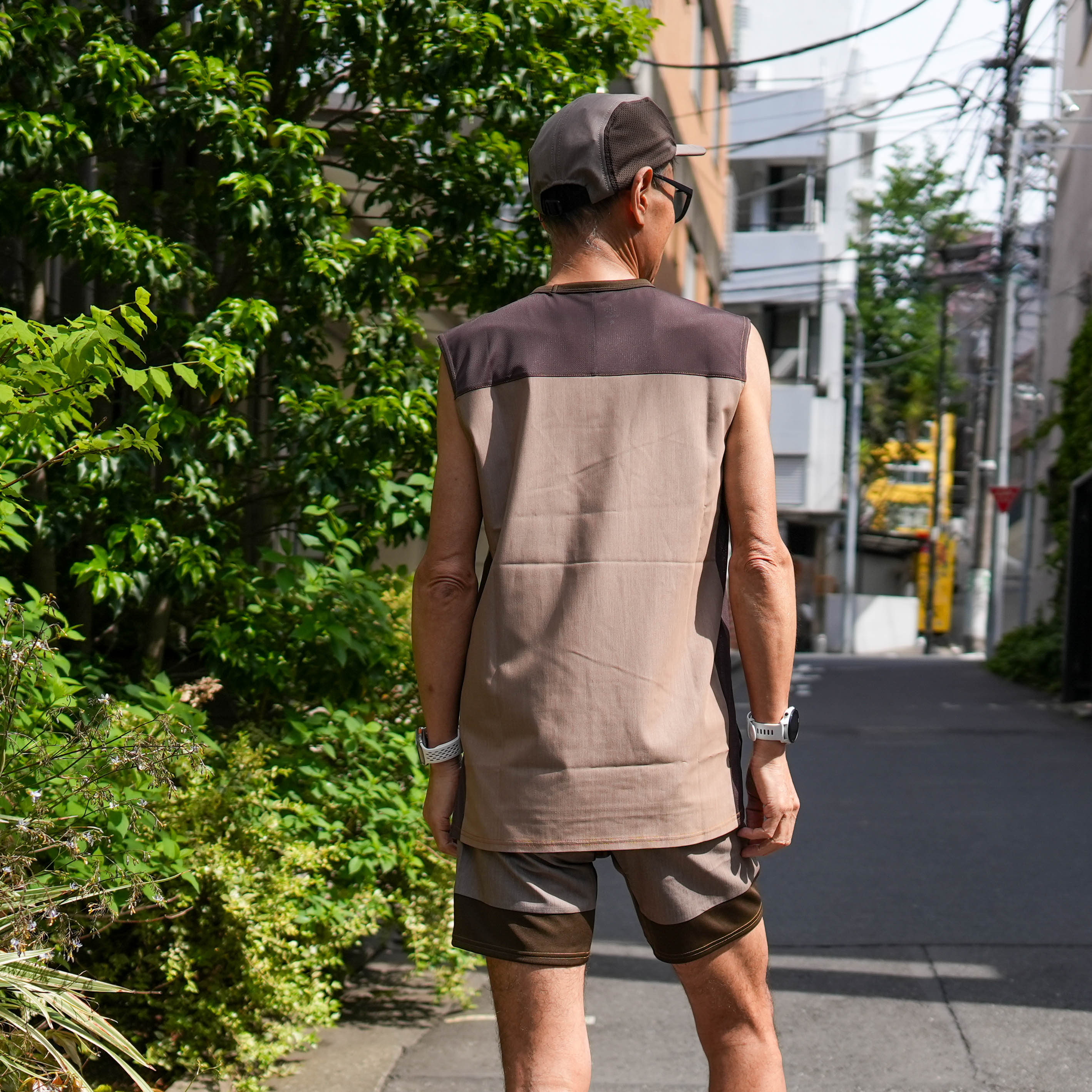 ウォーキング・ランニングウェア RYOGEN DENIM FRENCH SLEEVE TEE BROWN DENIM FRENCH SLEEVE TEE BROWN – CONNECTED