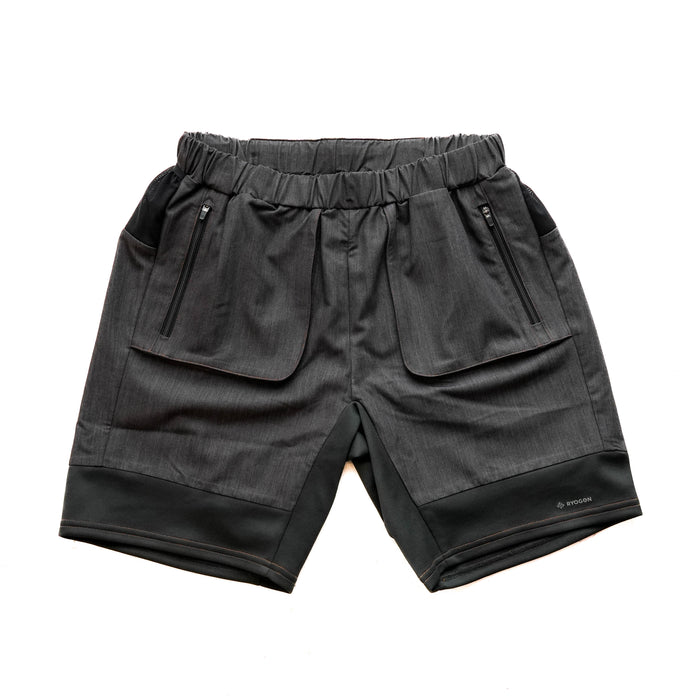 DENIM DOCKING NEO SHORTS BLACK